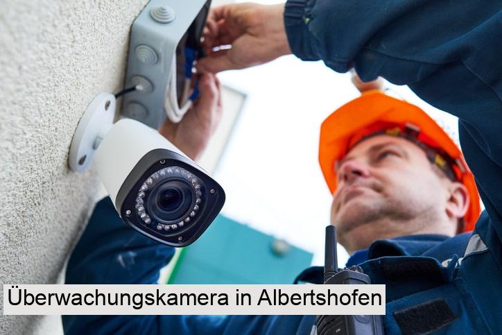 Überwachungskamera in Albertshofen